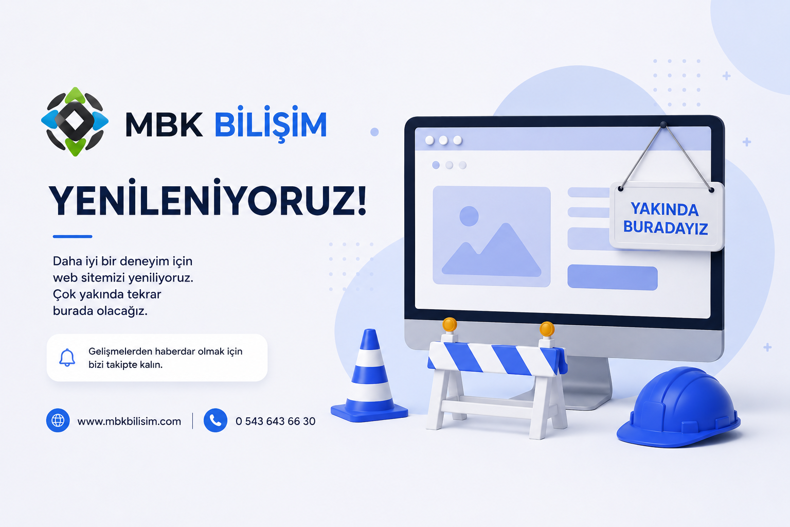 Yenileniyoruz Görseli